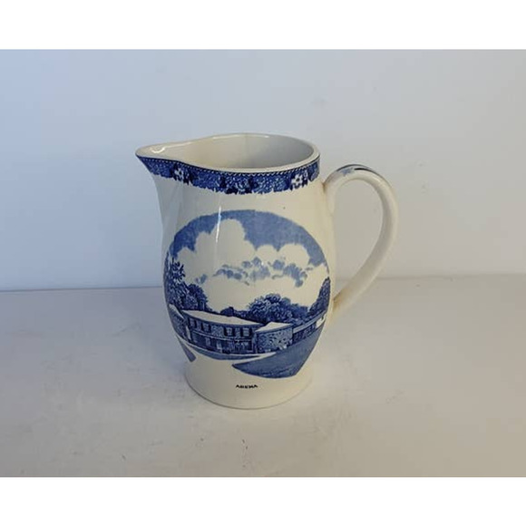 Staffordshire Pitcher Little White House Warm Springs - Picture 1 of 5